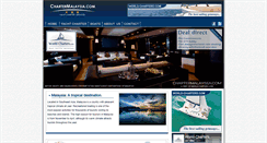 Desktop Screenshot of chartermalaysia.com